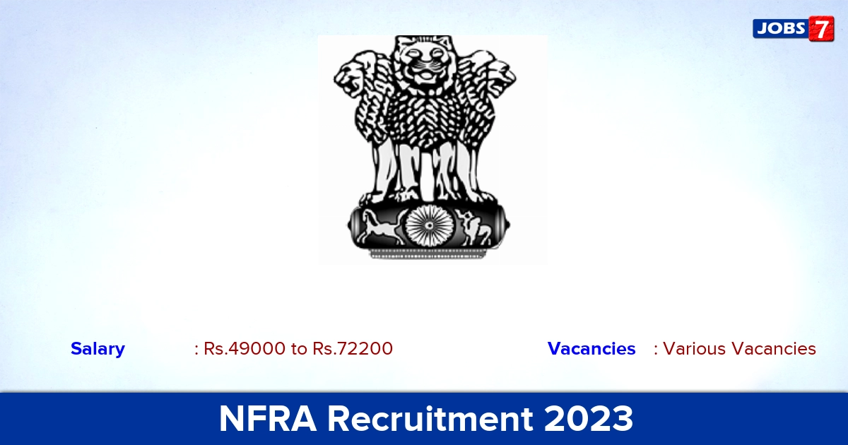 NFRA Recruitment 2023-2024 - Apply for Assistant General Manager Vacancies