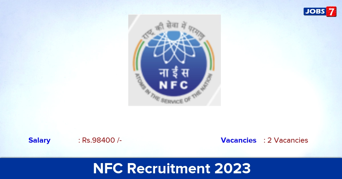 NFC Recruitment 2023 - Walk In Interview for General Duty Medical Officer Jobs