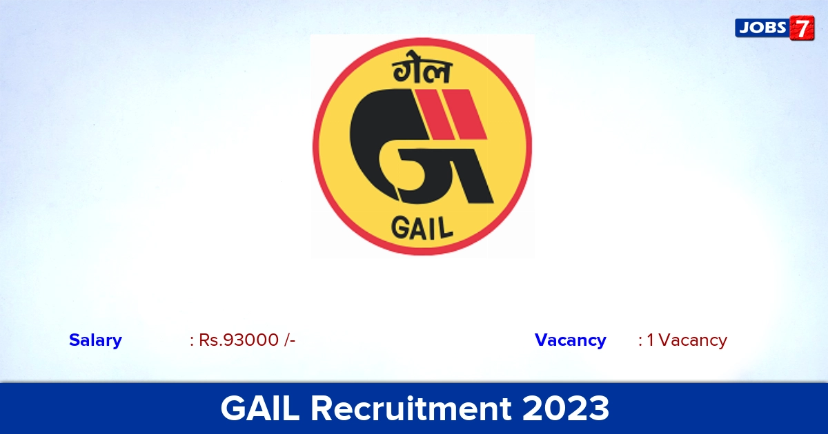 GAIL Recruitment 2023 - Apply Medical Officer Jobs | Download Application Form