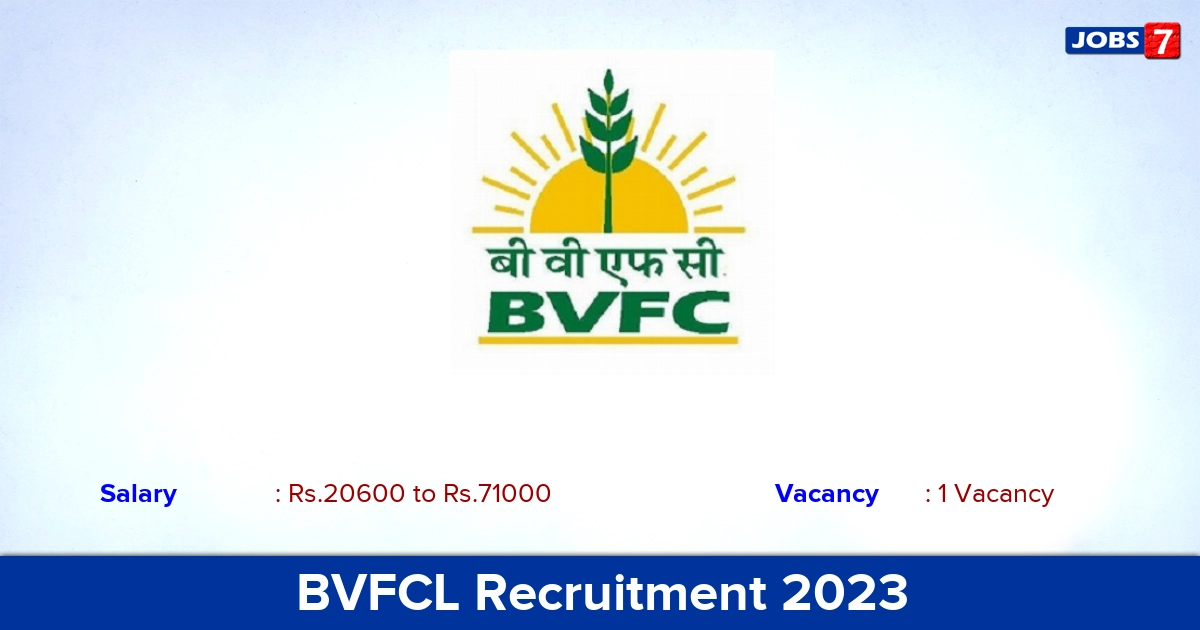 BVFCL Recruitment 2023-2024 - Apply Online for Assistant Manager Jobs