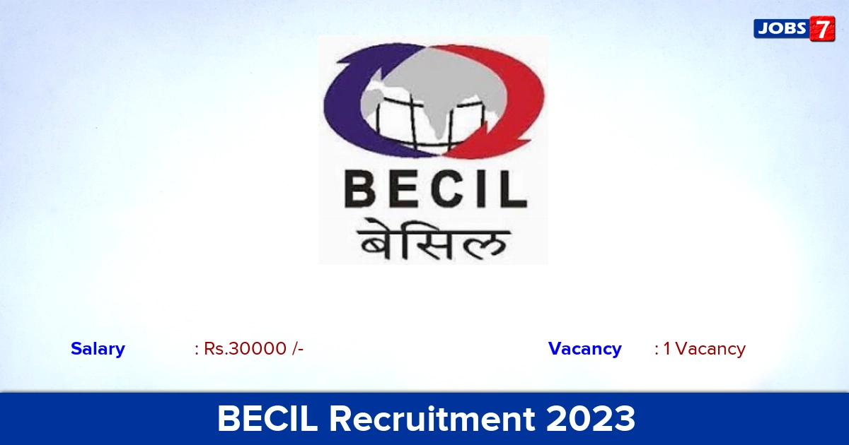 BECIL Recruitment 2023 - Apply Online for Staff Nurse Jobs
