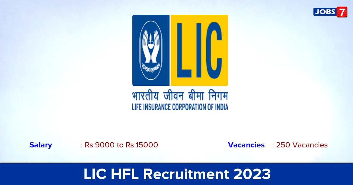 LIC HFL Recruitment 2023 - Apply Online for 250  Apprentice Vacancies