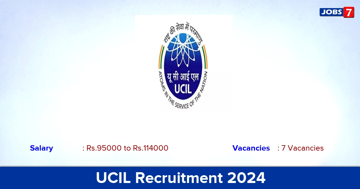 UCIL Recruitment 2024 - Apply Offline for Medical Officer Jobs