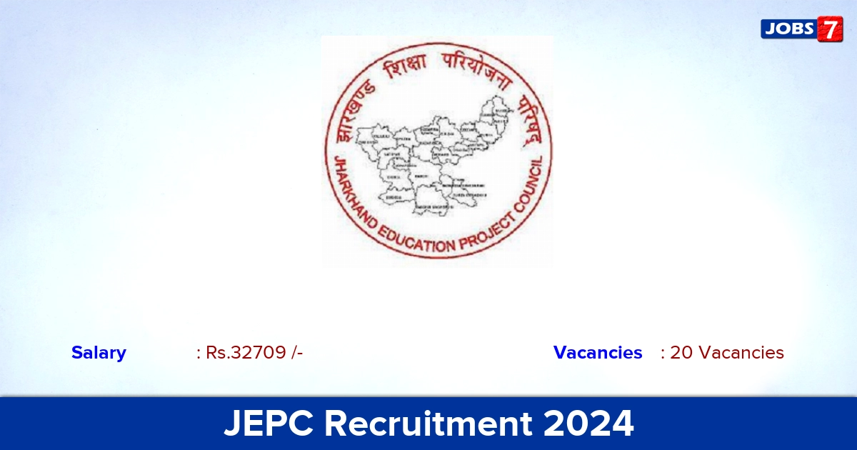 JEPC Recruitment 2024 - Apply Online for 20 Office Assistant  Vacancies