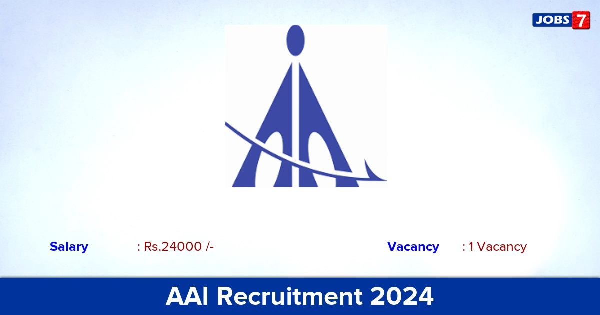 AAI Recruitment 2024 - Apply Online for Technical Jobs