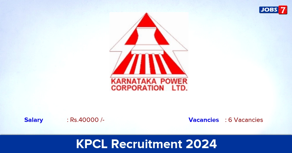 KPCL Recruitment 2024 - Apply Online for Legal Officer Jobs