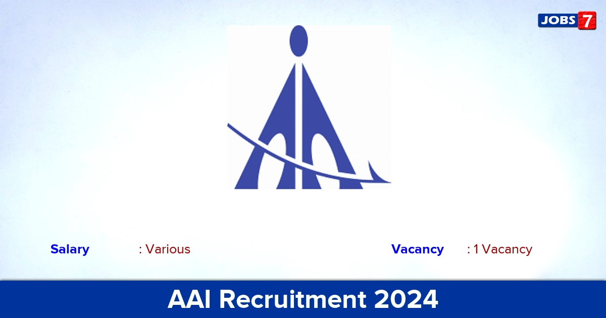 AAI Recruitment 2024 - Apply for Medical Consultant Jobs