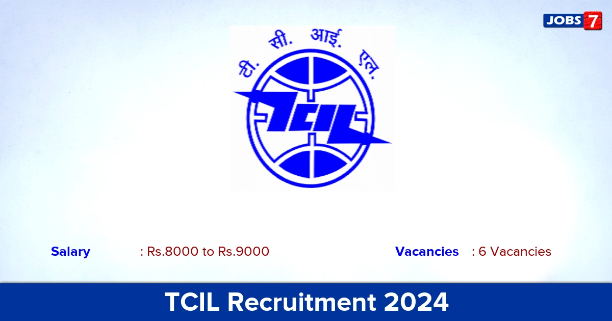 TCIL Recruitment 2024 - Apply for Apprentice Jobs