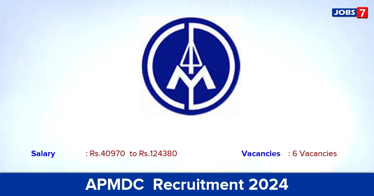APMDC  Recruitment 2024 - Apply Online for Management Trainee Jobs