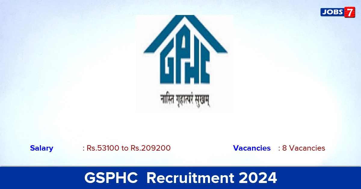 GSPHC  Recruitment 2024 - Apply Online for Executive Engineer, Engineer Jobs