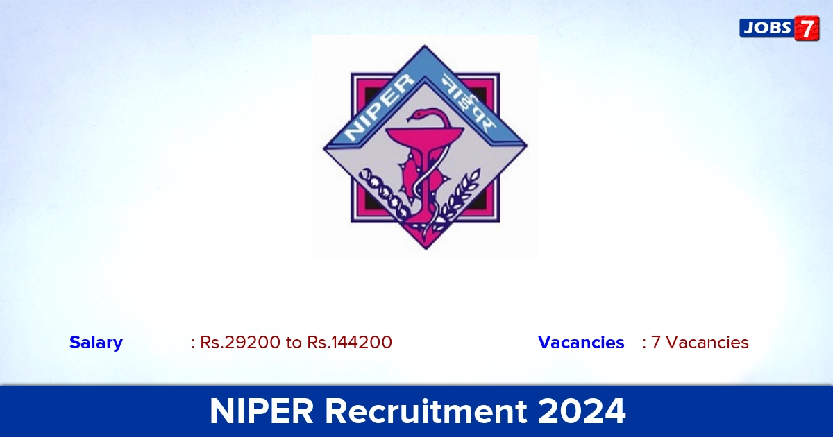 NIPER Guwahati Recruitment 2024 - Apply Online for Assistant Professor Jobs