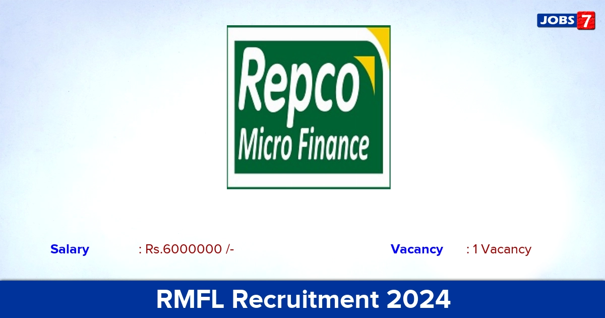 RMFL Recruitment 2024 - Apply Offline for Managing Director Jobs