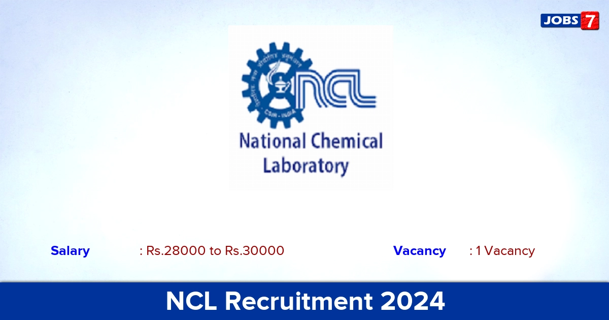 NCL Recruitment 2024 - Apply Online for Project Assistant Jobs