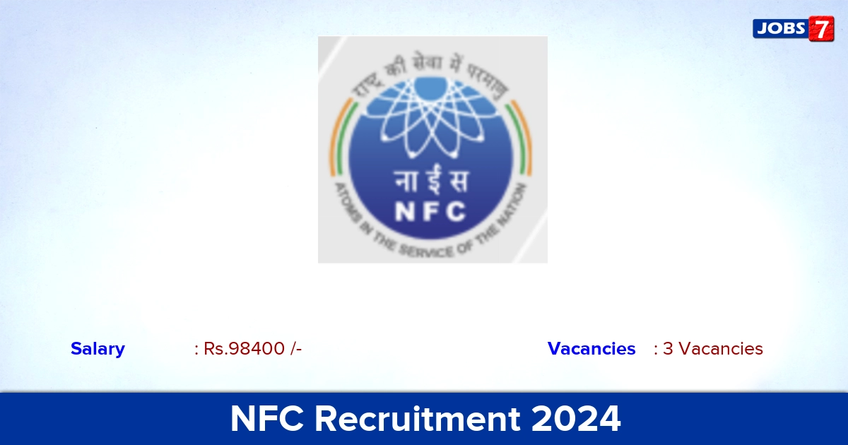 NFC Recruitment 2024 - Apply Online for General Duty Medical Officer Jobs
