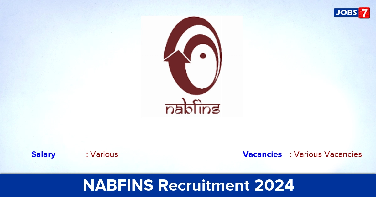 NABFINS Recruitment 2024 - Apply Online for NaN Customer Service Officer vacancies