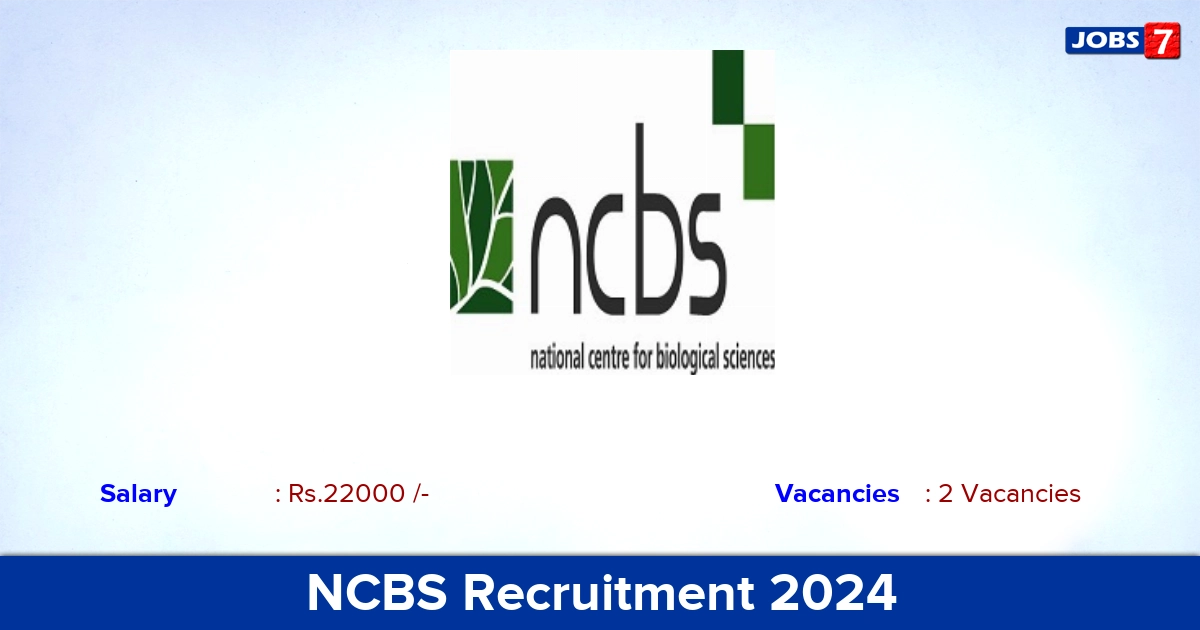 NCBS Recruitment 2024 - Apply Online for Library Trainee Jobs