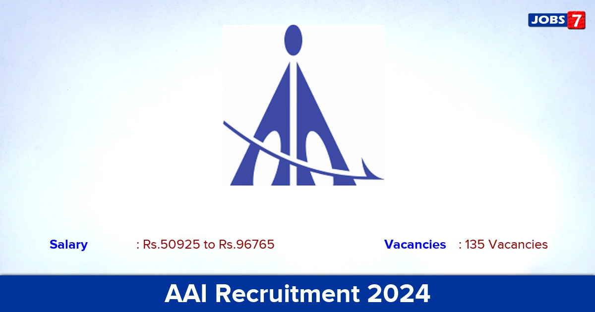 AAI Recruitment 2024 - Apply Online for 135  Graduate Apprentice vacancies