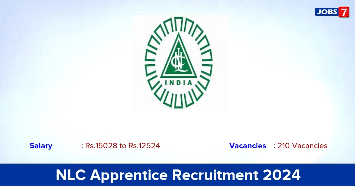 NLC Apprentice Recruitment 2024 - Apply Online for 210 Graduate Apprenticeship Trainees vacancies