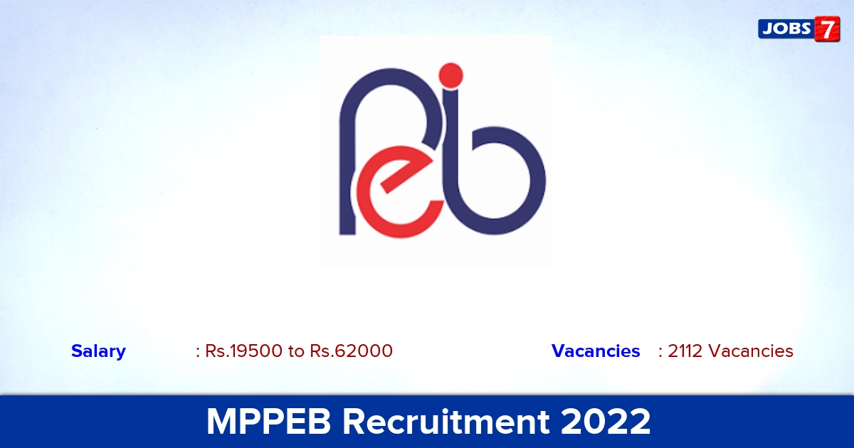 MPPEB Recruitment 2023-2023 - Apply Online for 2112 Forest Guard, Jail Prahari Vacancies