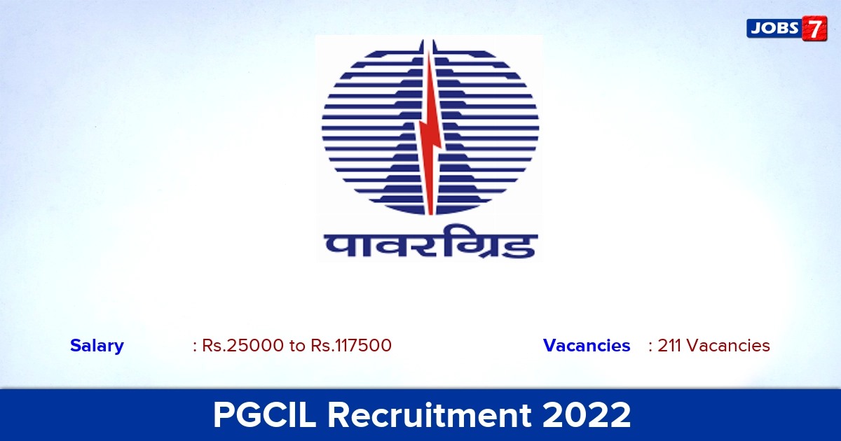 PGCIL Recruitment 2022 - Apply Online for 211 Diploma Trainee vacancies