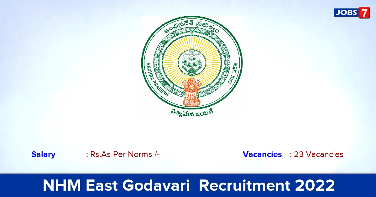 NHM East Godavari  Recruitment 2022 - Apply Offline For Asha Worker Jobs, No Application Fee! 
