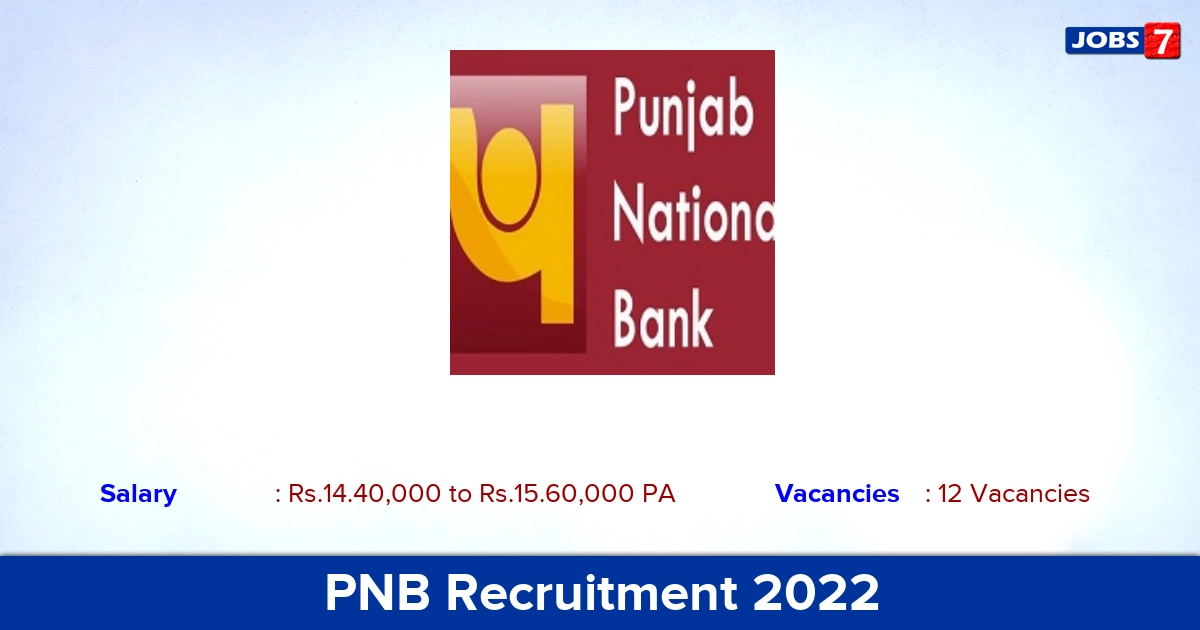 PNB Recruitment 2022 - Defence Banking Advisor Jobs, Apply Online!