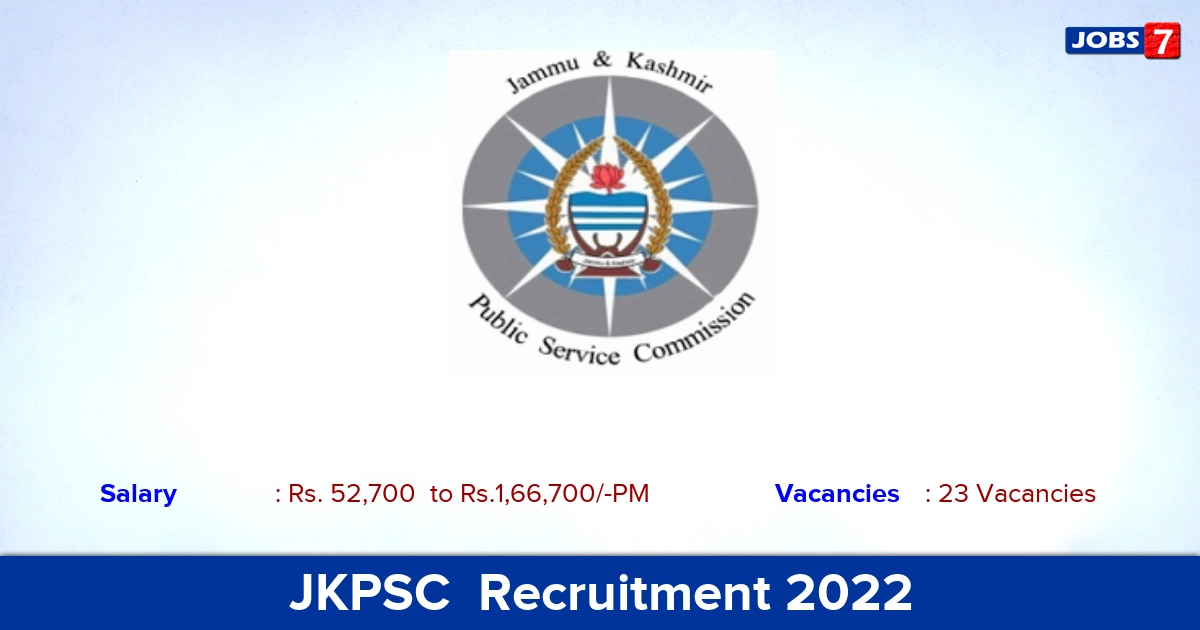 JKPSC  Recruitment 2022-2023 - Veterinary Assistant Surgeon Posts, Apply Online!