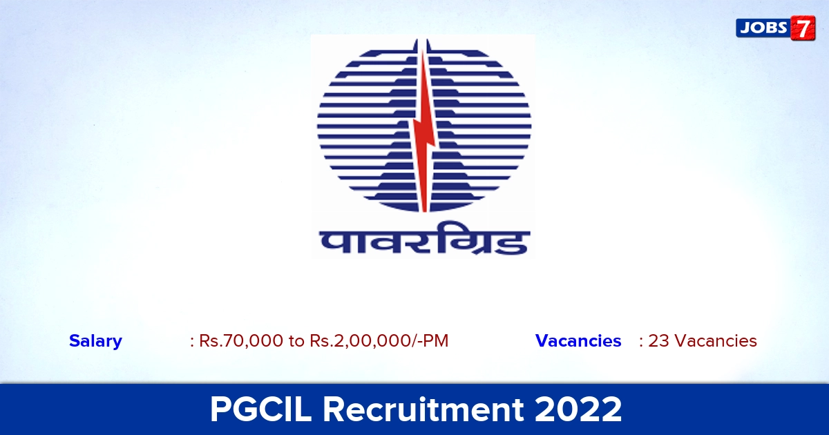PGCIL Recruitment 2022-2023 - Assistant Manager Posts, Online Application!