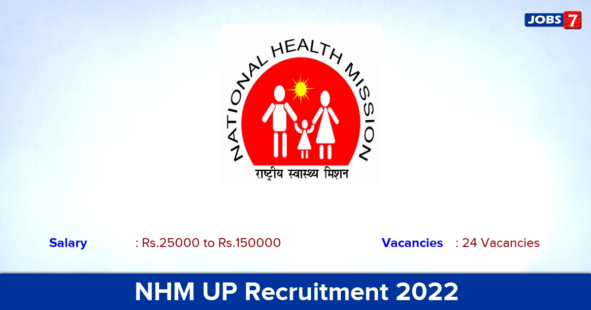 NHM UP Recruitment 2022-2023 - Apply Offline for 24 Medical Officer, Gynaecologist Vacancies