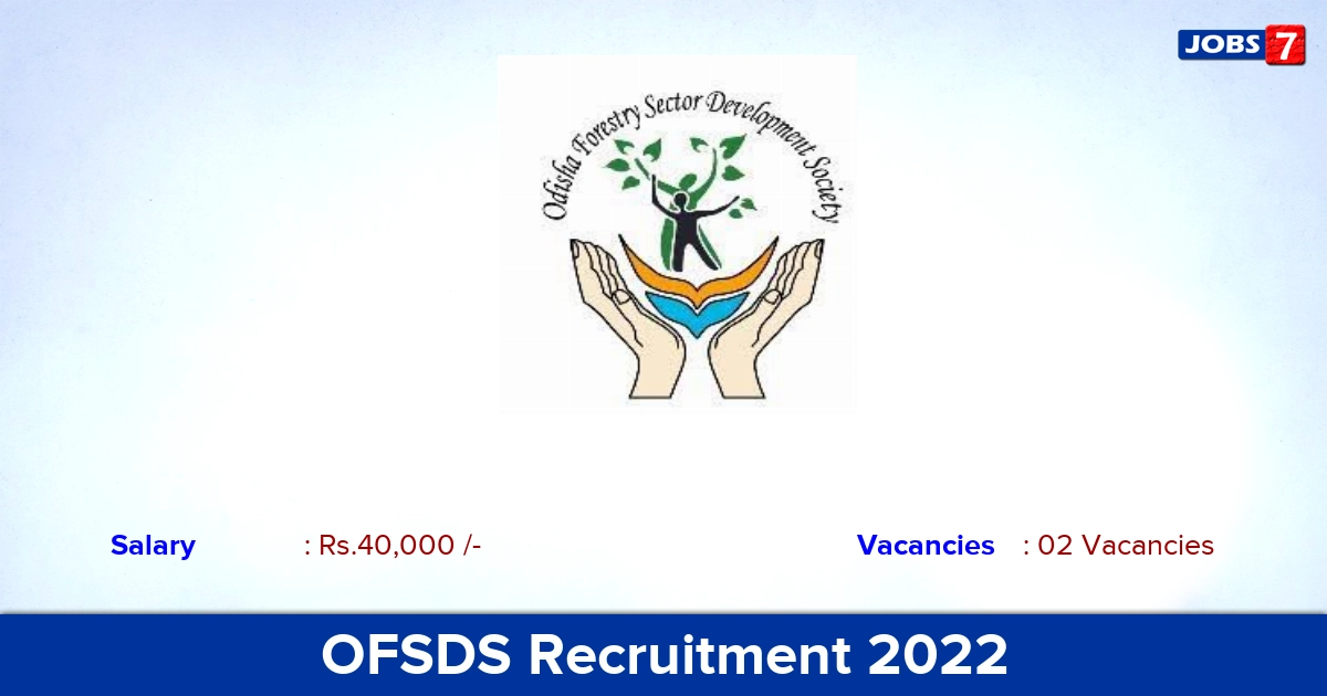 OFSDS Recruitment 2022-2023 - Program Developer Jobs, Online Application!