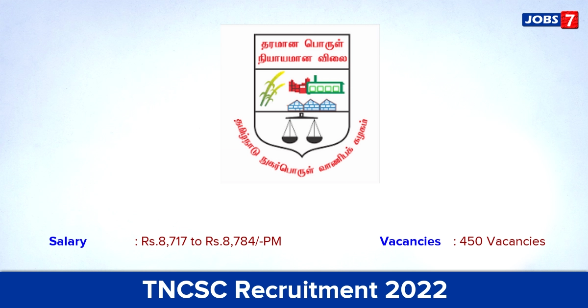 TNCSC Madurai Recruitment 2022-2023 - Bill Clerk & Helper Posts, 12th Candidates Can Apply!
