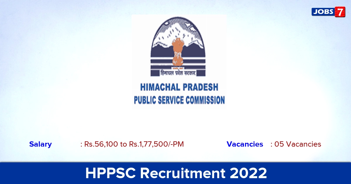 HPPSC Recruitment 2022-2023 - Assistant Town Planner Jobs, Apply Online!