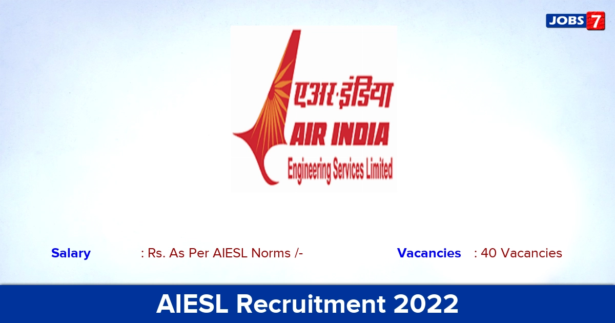 AIESL Recruitment 2023 - Aircraft Maintenance Engineer Post, Walk-in Interview!