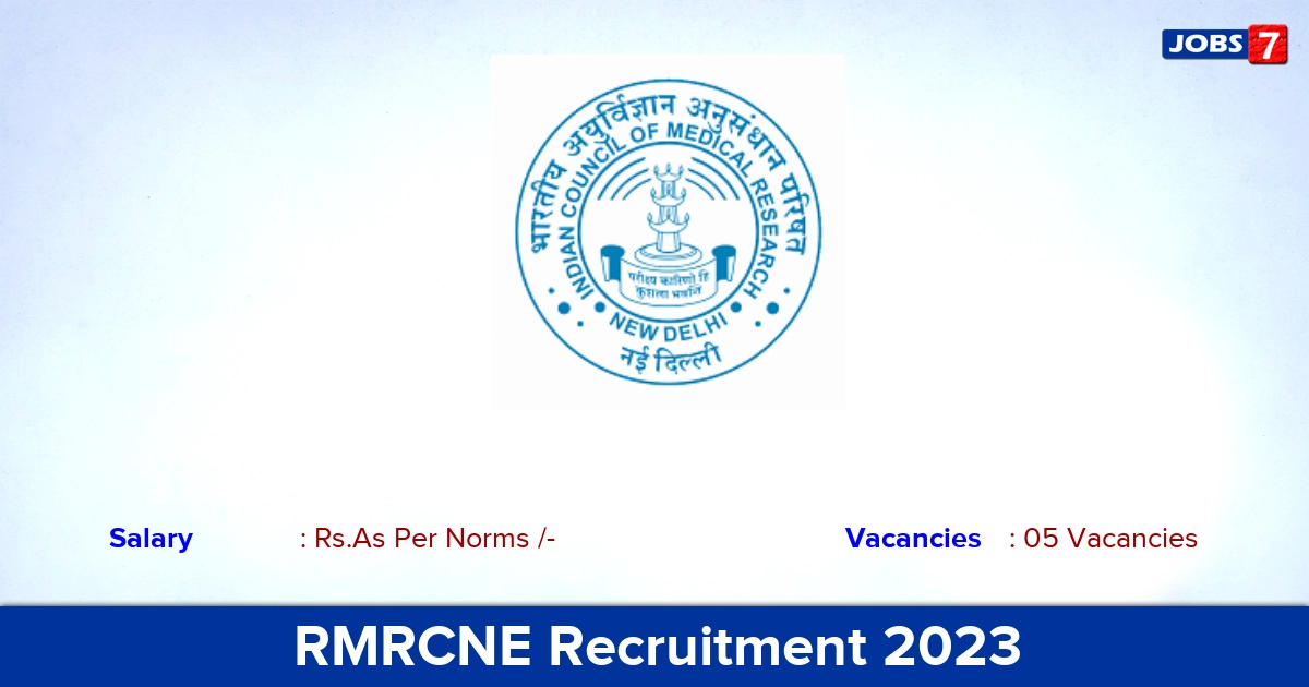 RMRCNE Recruitment 2023 Project Assistant Jobs, No Application Fee! Apply Offline