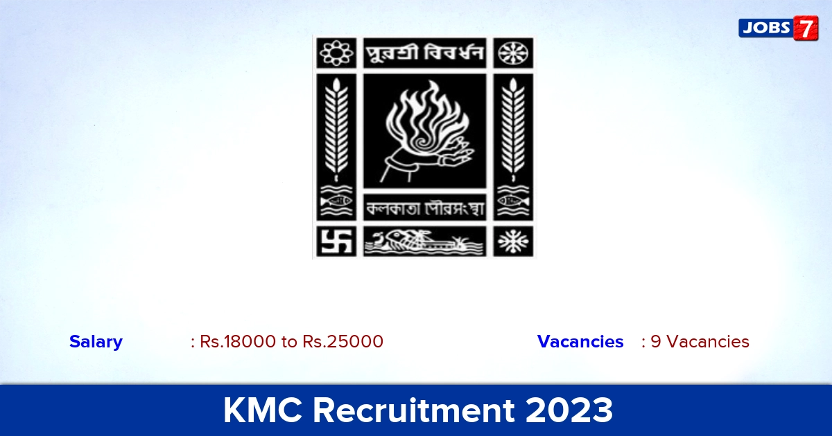 KMC Recruitment 2023 - Apply Offline for Staff Nurse, Laboratory Technician Jobs