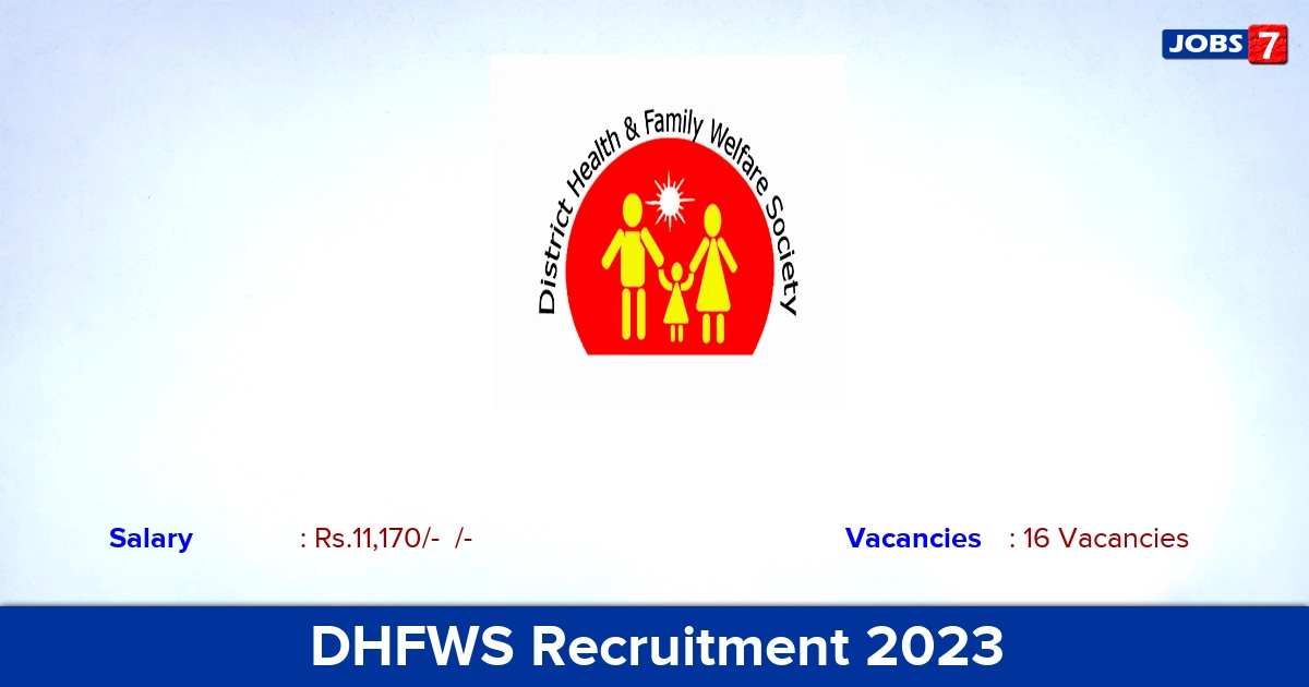 DHFWS Panipat Recruitment 2023  Laboratory Technician Posts, Offline Application!