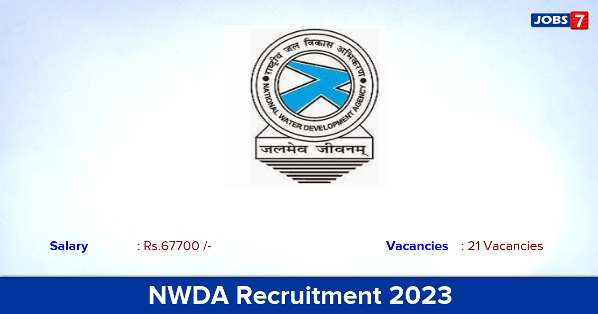 NWDA Recruitment 2023 - Apply Offline for 21 Director, Superintending Engineer Vacancies