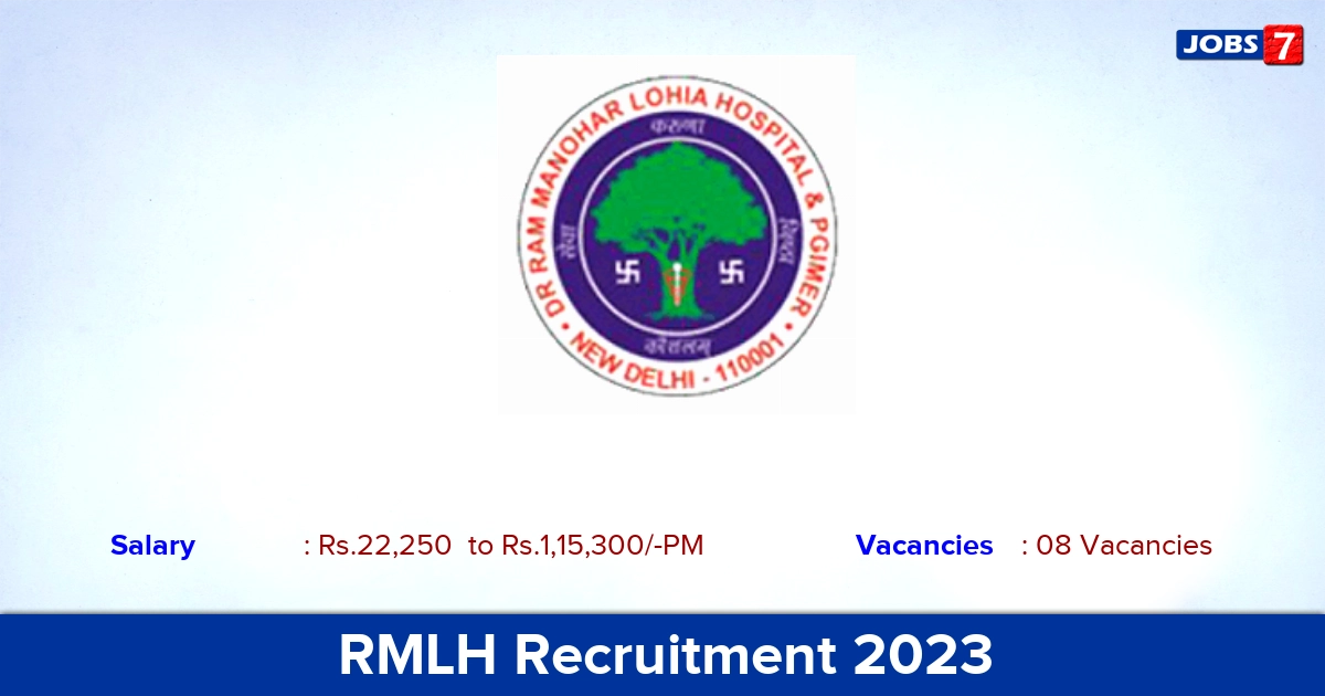 RMLH Recruitment 2023  Walk-in Interview For Assistant Professor Jobs! 