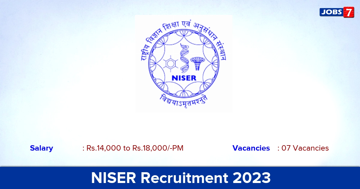 NISER Recruitment 2023 - Library Apprentice Jobs, Apply Now!
