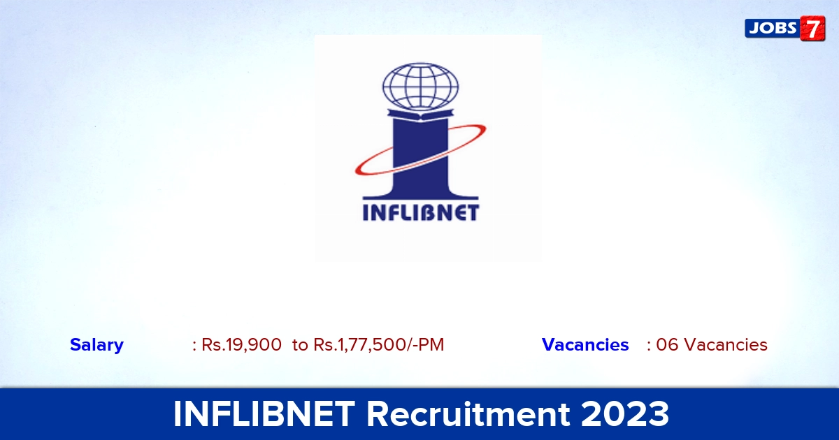 INFLIBNET Recruitment 2023  Personal Secretary Jobs, Apply Either Online Or Offline!