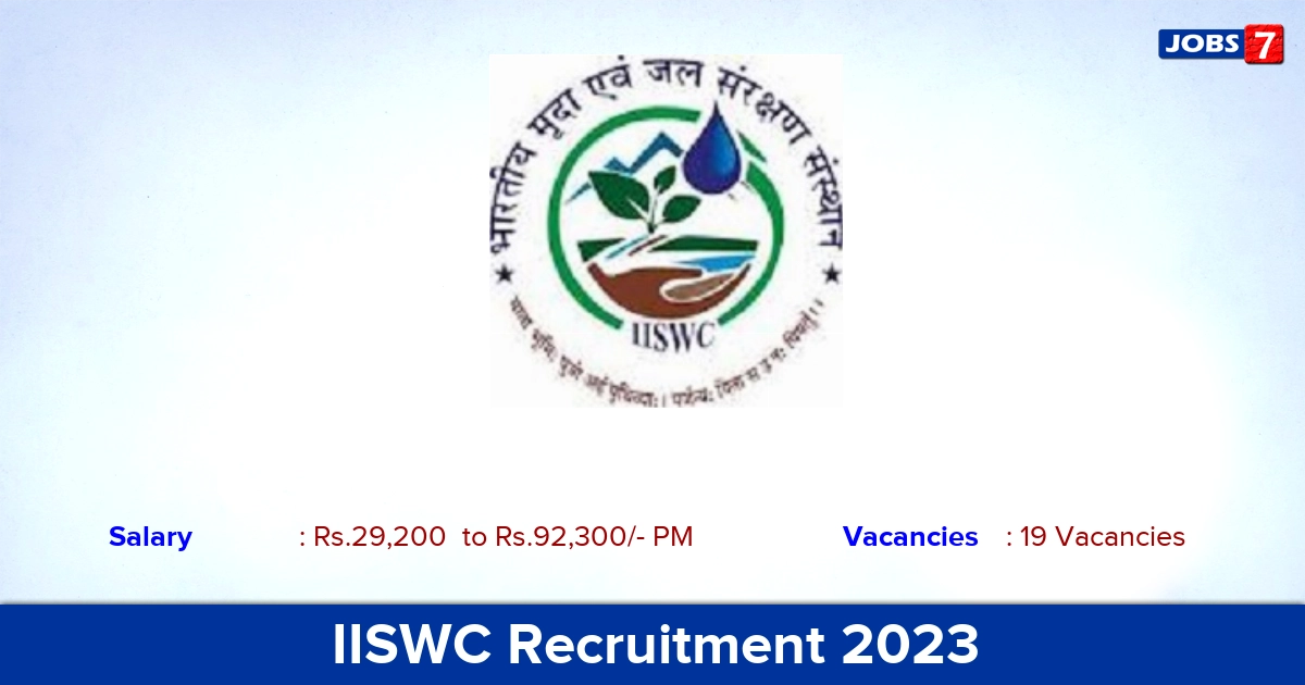 IISWC Recruitment 2023 - Technical Assistant Jobs, Apply Through an Email!