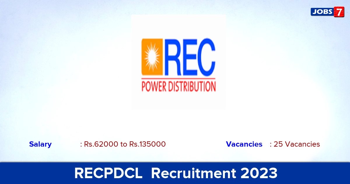 RECPDCL  Recruitment 2023 - Apply Online for 25 Executive Vacancies