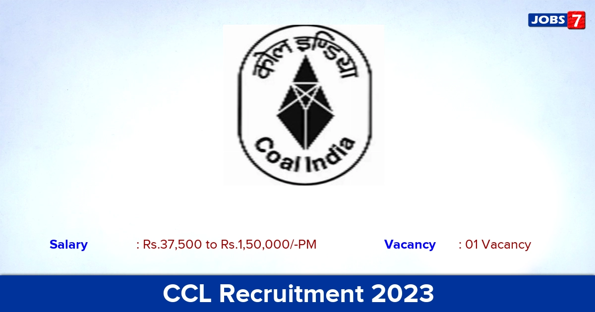 CCL Recruitment 2023 - Offline Application For Advisor Jobs! 