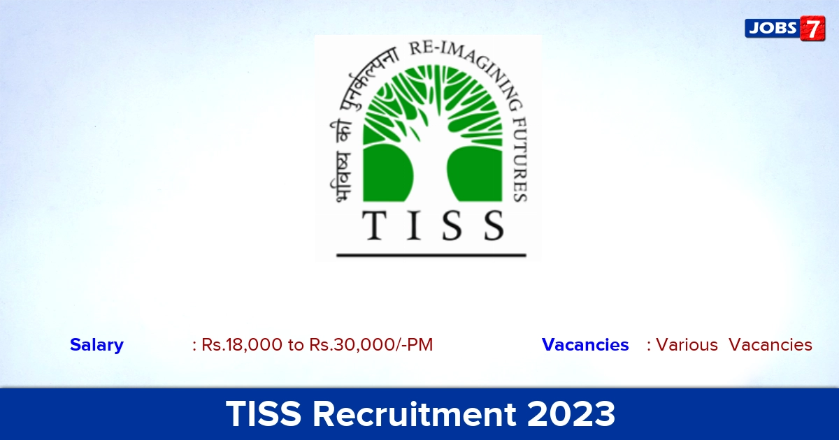 TISS Recruitment 2023 - Visiting Faculty Jobs, Apply Through an Email!
