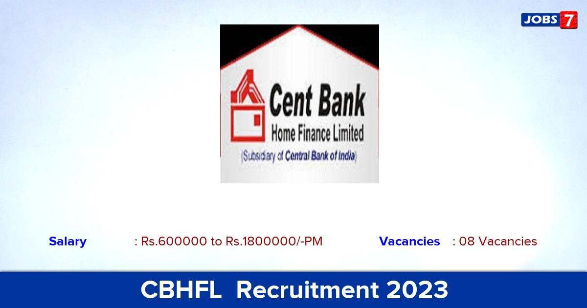CBHFL  Recruitment 2023 - Assistant Manager Jobs, Offline Application!