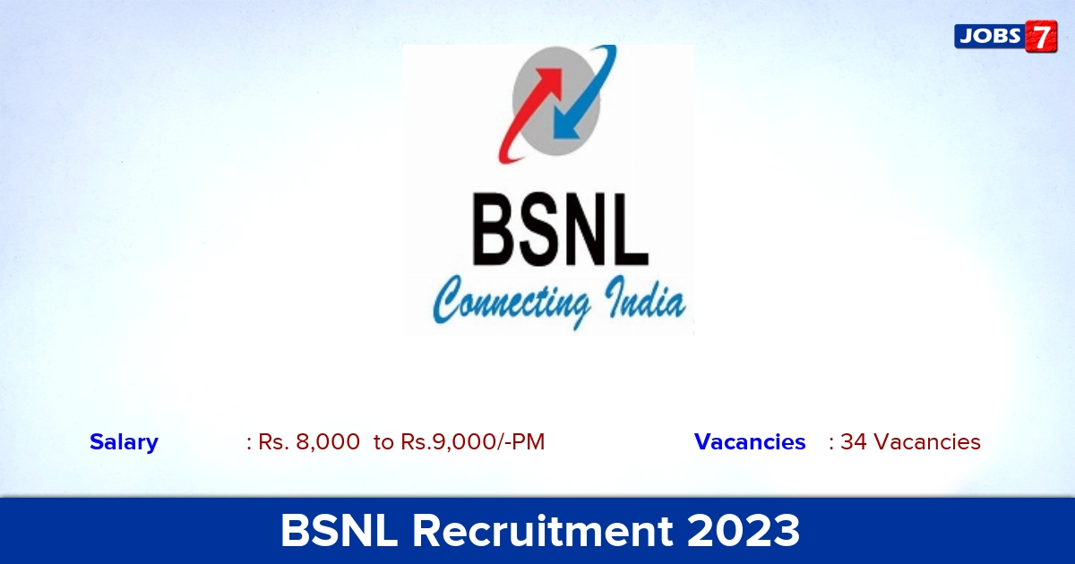 BSNL Recruitment 2023 - Graduate & Diploma Apprentice Jobs, Apply Now!