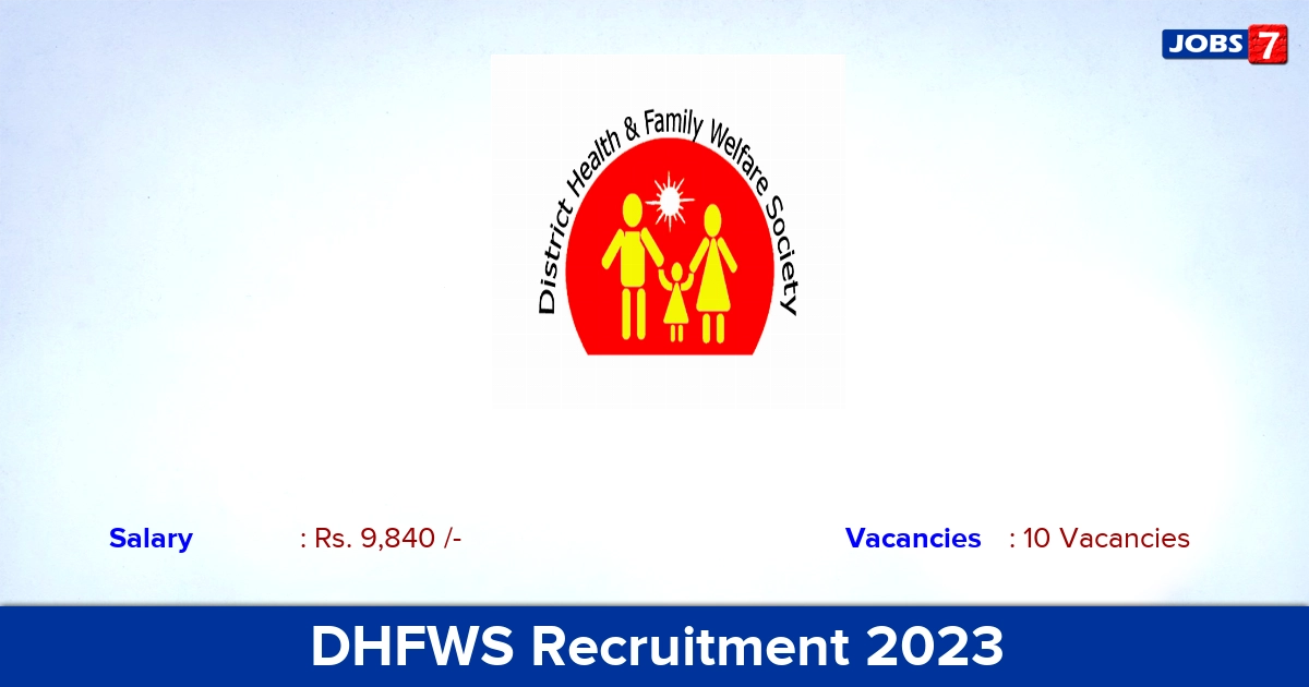 DHFWS Panipat Recruitment 2023 - Offline Application For Nurse Jobs!