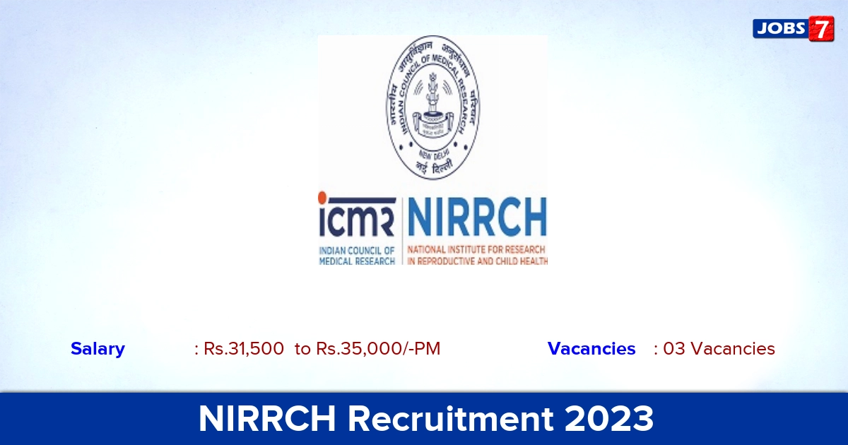 NIRRCH Recruitment 2023 - Online Application For Staff Nurse Jobs!