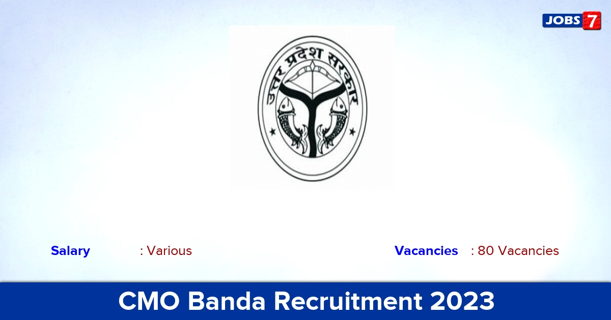 CMO Banda Recruitment 2023 - Apply Offline for 80 Asha Worker Vacancies