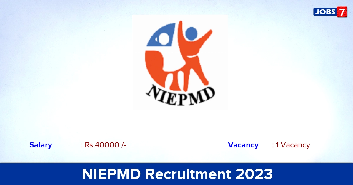 NIEPMD Recruitment 2023 - Apply Offline for Clinical/ Rehabilitation Psychologist Jobs NIEPMD Recruitment 2023 - Apply Offline for Clinical/ Rehabilitation Psychologist Jobs